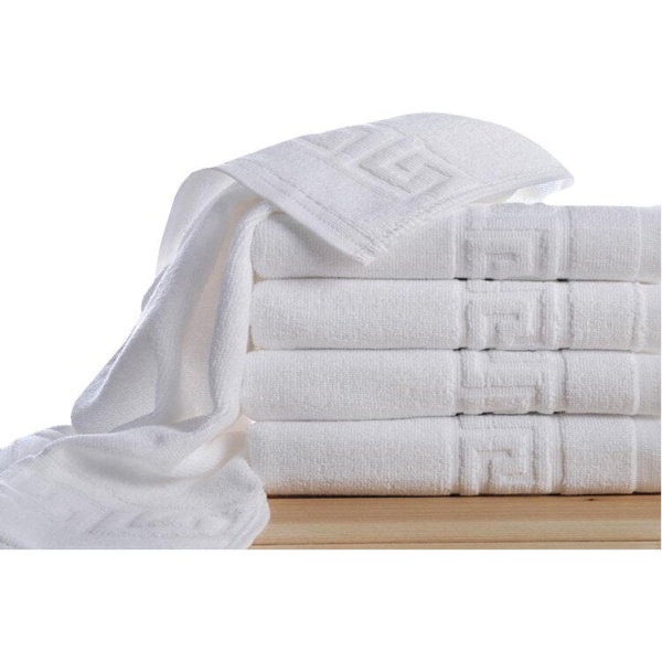 Set 6 Prosoape hotel 100% bumbac albe 6PR1