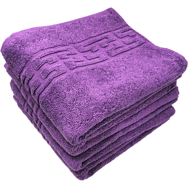 Set 4 Prosoape Bumbac 500g 2PRG511 Purple 50x90 cm
