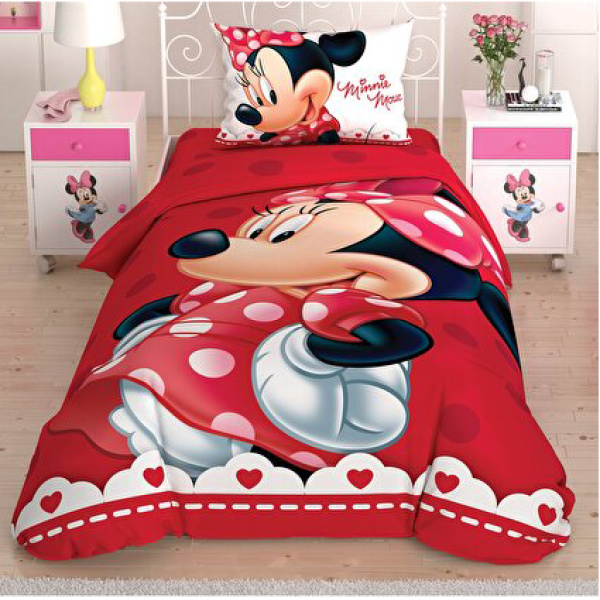 error maze livestock Lenjerie de pat copii Minnie Disney LC04 TAC Conforter!