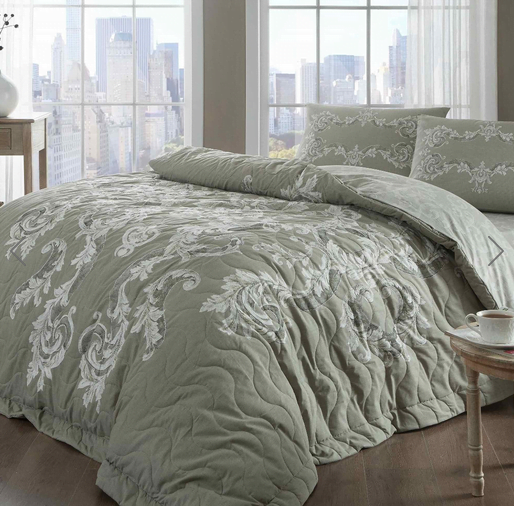 Set dormit king size 100% bumbac ranforce TAC Capitonelli Candela Set dormit king size 100% bumbac ranforce TAC Capitonelli Candela