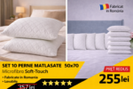 Set 10 Perne hoteliere matlasate 50x70 cm