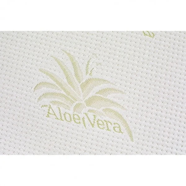 Topper saltea 90x190 cm Aloe Vera Therapy Memory Arctic Gel 7 zone de confort