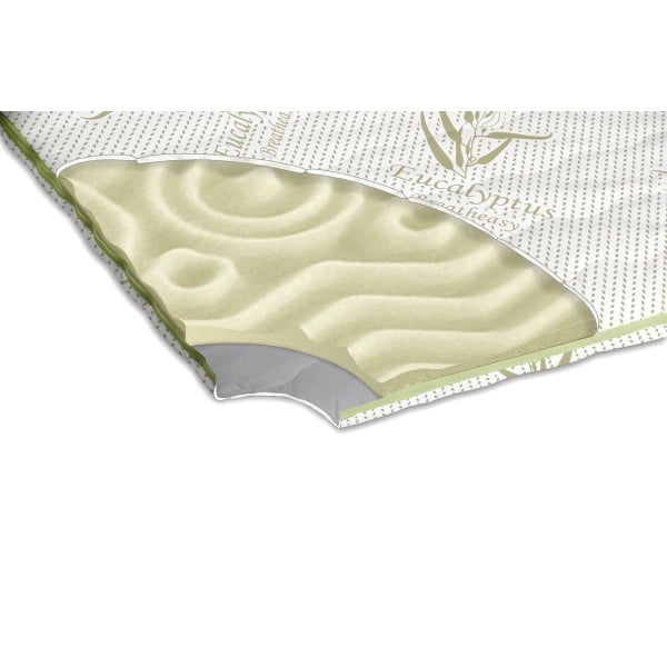 Topper saltea 140x200 cm Eucalyptus Confort 7 zone - imagine 5