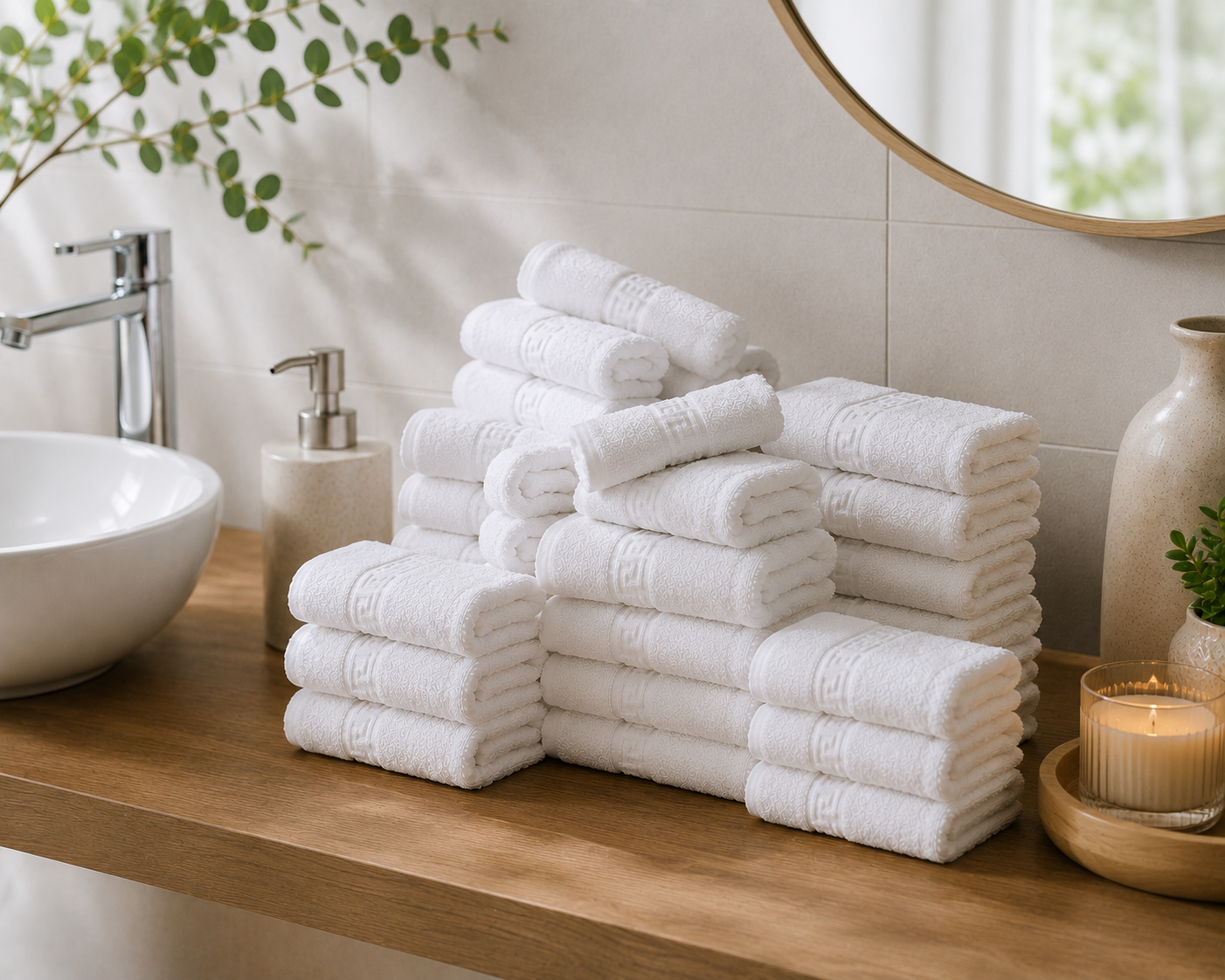 Set 10 Prosoape Bumbac 500g Hotel 30x50 cm 10PRG510 Set 10 Prosoape Bumbac 500g Hotel 30x50 cm 10PRG510