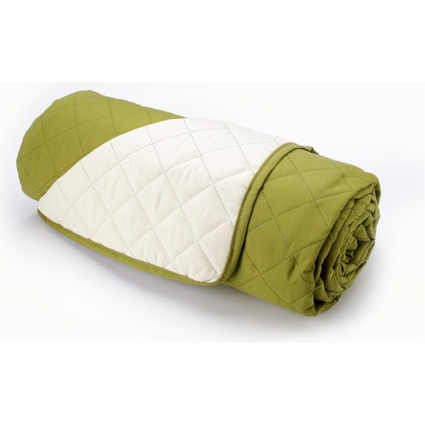 Cuvertura Double Face Alcam, 210 x 220 cm 100% microfibra, olive - imagine 3