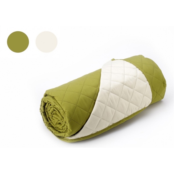 Cuvertura Double Face Alcam, 210 x 220 cm 100% microfibra, olive - imagine 4