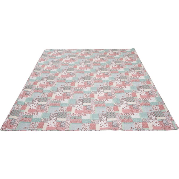 Cuvertura matlasata Alcam, Flowers, 210x240 cm - imagine 8