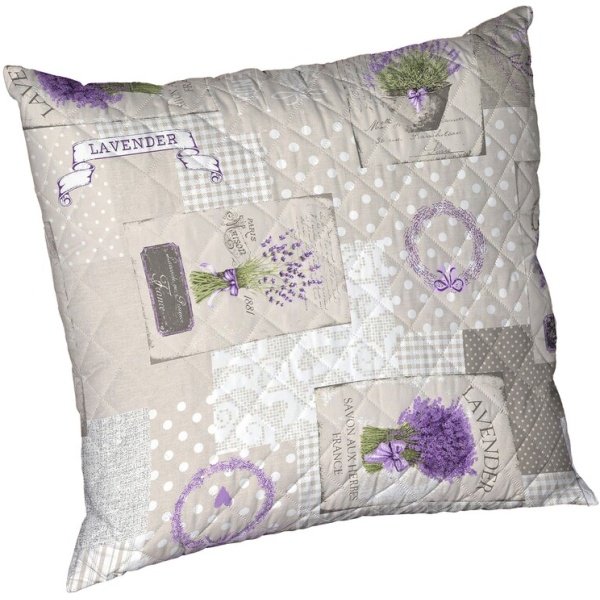 Perna Lavanda, microfibra matlasata Alcam, 70x70 cm - imagine 3