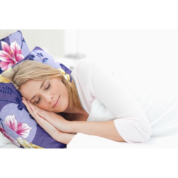 Set 2 perne Bloom, microfibra matlasata Alcam, 50x70 cm - imagine 2