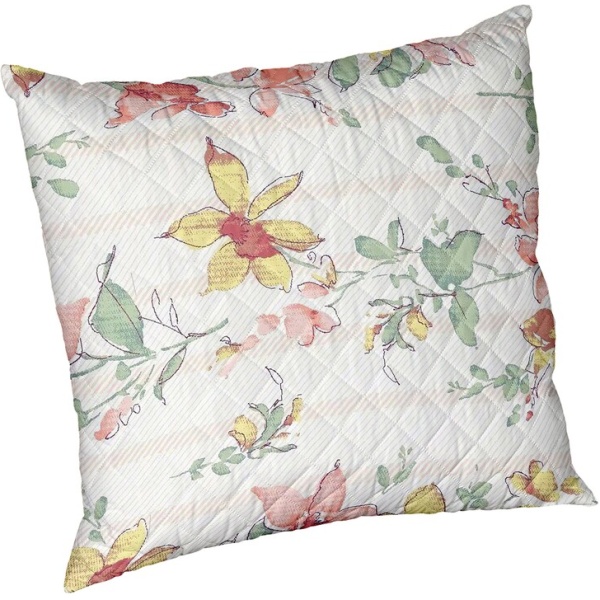 Set 2 perne Flore, microfibra matlasata, 70x70 cm - imagine 4