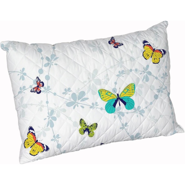 Set 2 perne Papillons, microfibra matlasata Alcam, 50x70 cm - imagine 3