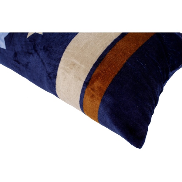 Set Alcam cocolino, 2 perne 50x70 cm si pilota matlasata 180x200 cm, Stelle Fleece - imagine 8