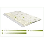 Topper saltea Eucalyptus Confort, 7 zone, 160x190 cm - imagine 3