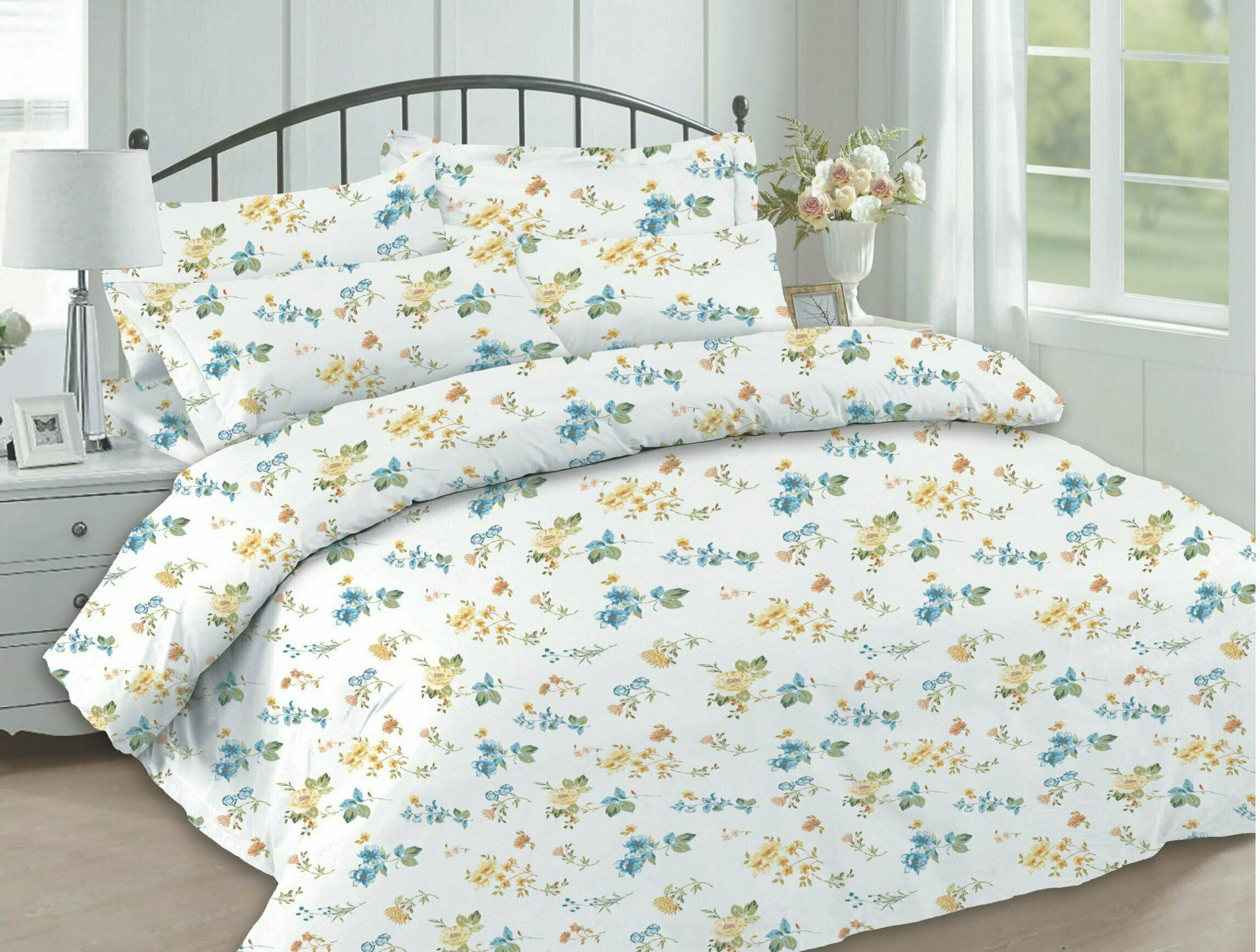 Lenjerie dublă 100% bumbac Deluxe Pucioasa Iria Lenjerie dublă 100% bumbac Deluxe Pucioasa Iria