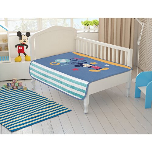 Pătură bebelusi TAC Disney 100x120cm Mickey Cool Pătură bebelusi TAC Disney 100x120cm Mickey Cool