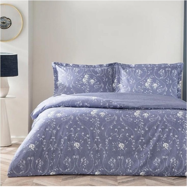 Lenjerie king size Jeanne 100% bumbac satinat TAC Mako