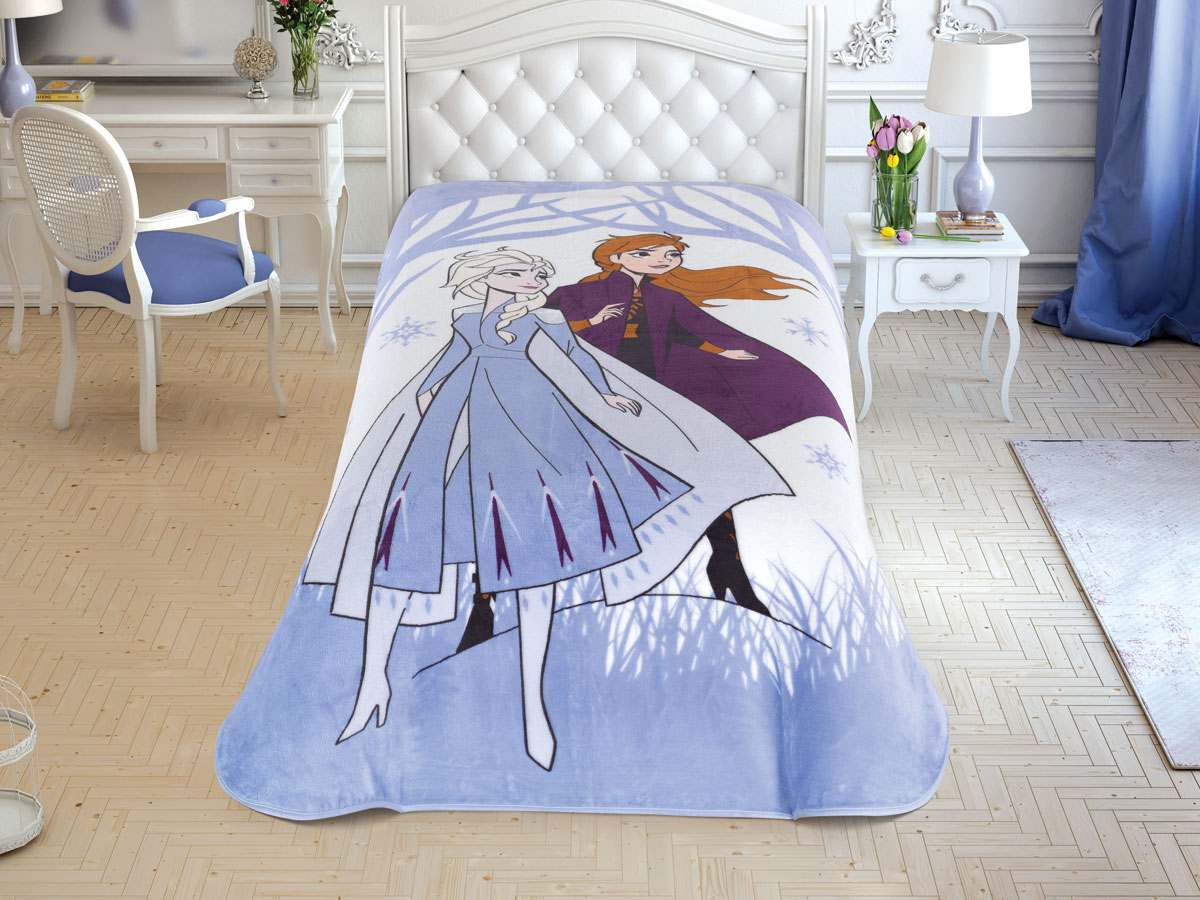 Pătură Disney TAC pentru copii Frozen 2 160x220cm Pătură Disney TAC pentru copii Frozen 2 160x220cm