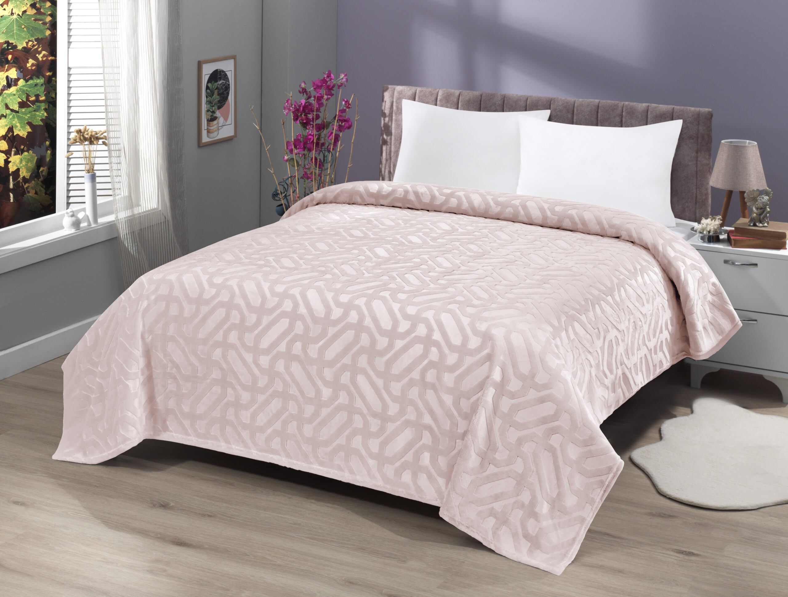 Pătură cocolino Prime 200x220cm 2 kg Pudra Pătură cocolino Prime 200x220cm 2 kg Pudra
