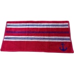 Prosop plaja 80×160 cm 100% bumbac Ancora Red - imagine 5
