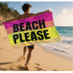 Prosop plaja 80×160 cm 100% bumbac Beach Please - imagine 2