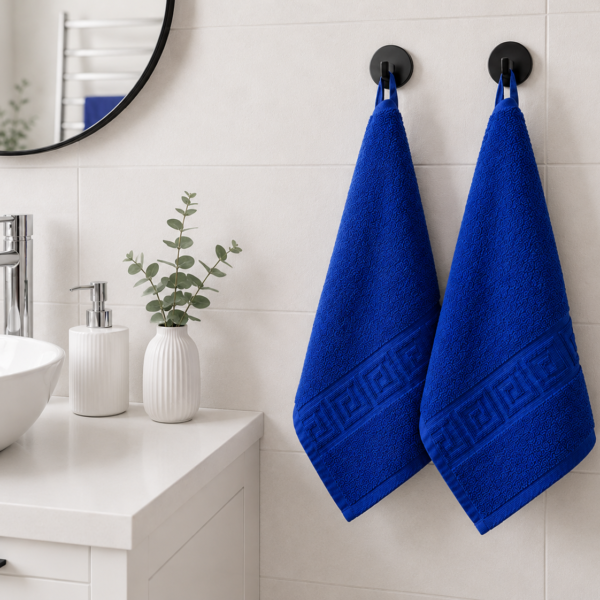 Prosop Bumbac 30×50cm Greek Border