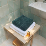 Prosop Bumbac 500g Hotel PRG510 Verde Petrol 30x50 cm