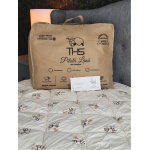 Pilota Lana Merino Comfort | 800 g/mp | 200x220 cm | 4 anotimpuri | crem/oita - imagine 3