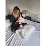 Perna Lana Merino Premium | 900 g. | 50x70 cm | Alb - imagine 3