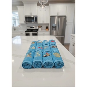 Prosop bucatarie brodat 30 x50 cm