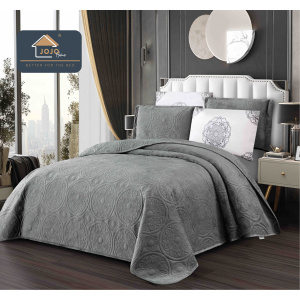 Set Cuvertura Catifea Luxury 5 piese,cuvertura 220x240cm