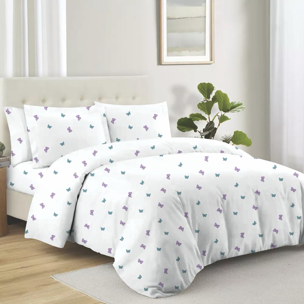 lenjerie-de-pat-della-deluxe-pucioasa-bumbac-100 Lenjerie Pat Dubla DELUXE Pucioasa Della – Bumbac 100%