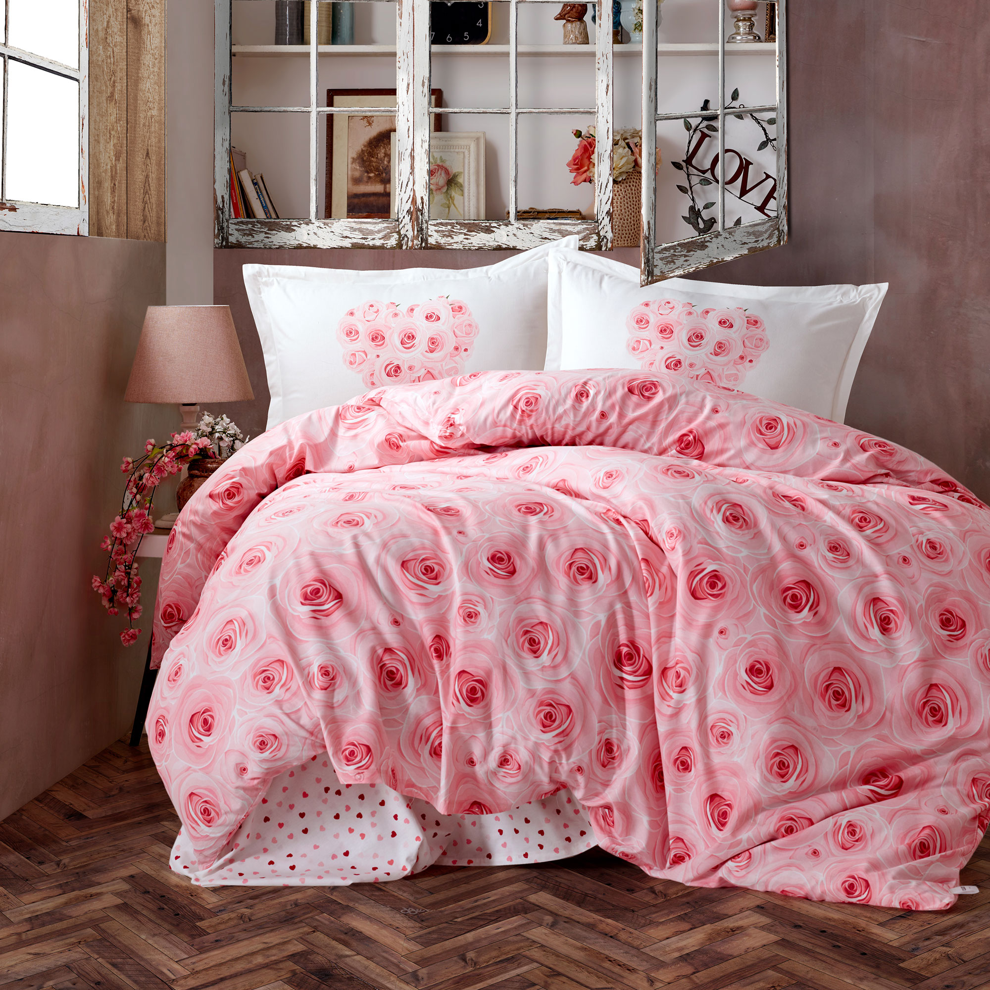 Romans_nev_2 Lenjerie de pat ranforce Clasy king size (ROMAN) - imagine 1