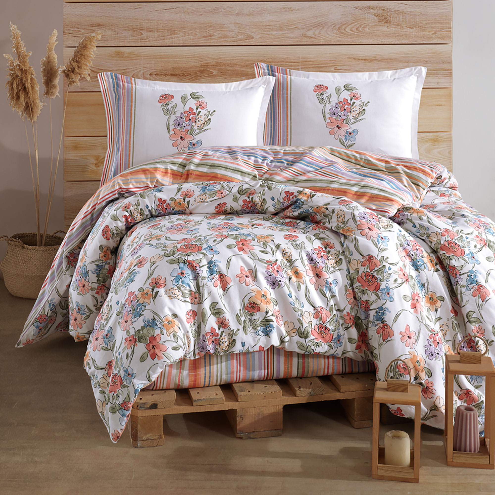 Zemi-nev Lenjerie de pat ranforce Clasy king size (ZEMI) - imagine 1