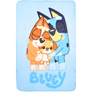 Pătură pentru copii Bluey 100x150 cm – pătură fleece moale