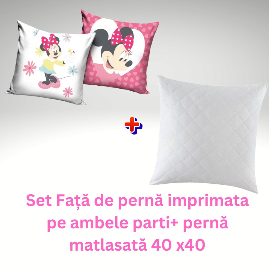 Set Față de pernă Minnie+ pernă matlasată 40 x40 (1024 x 1024 px) Set Față de pernă Minnie+ pernă matlasată 40 x40 (1024 x 1024 px)