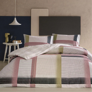 Acasa lenjerie-pat-zyra-pembe-tac-bumbac-ranforce