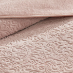 Patura pentru Pat Doressa Deluxe 220 x 240 cm, Culoare Roz Pudra