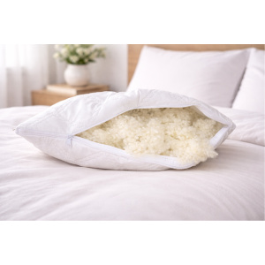 Perna Lana Merino Matlasata 250 g 40x40 cm Alb