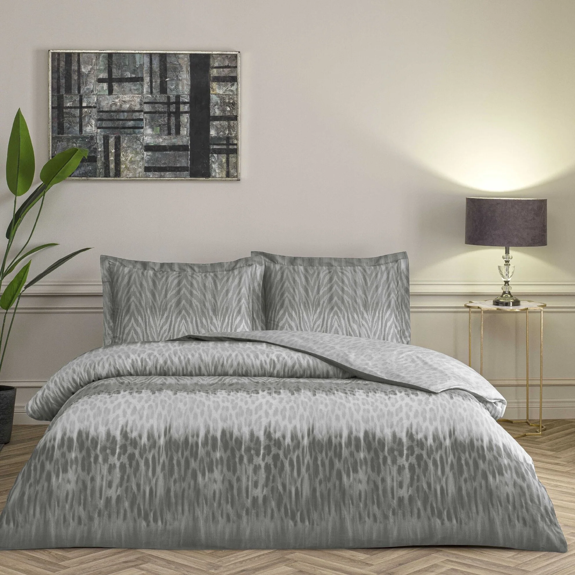 0091961_tac-zavora-saten-cift-kisilik-nevresim-takimi-antrasit Lenjerie TAC King Size 4 piese bumbac dublu satinat Elegance Premium Zavora antracit