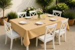 Față de Masă pentru Terasă și Grădină – Material Oxford 300 g/mp, Rezistentă UV - imagine 2