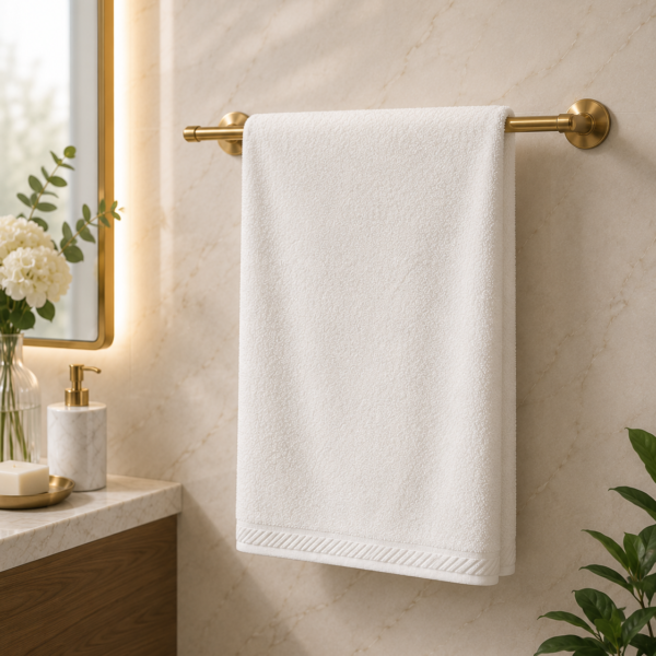 Prosop Luxury 50x90 cm 600 g/mp | Bumbac Pieptănat
