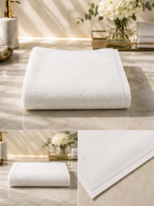 Prosop Hotelier Luxury 50x90 cm 600 g/mp din 100% Bumbac Pieptănat Prosop Luxury 50x90 cm 600 g/mp | Bumbac Pieptănat